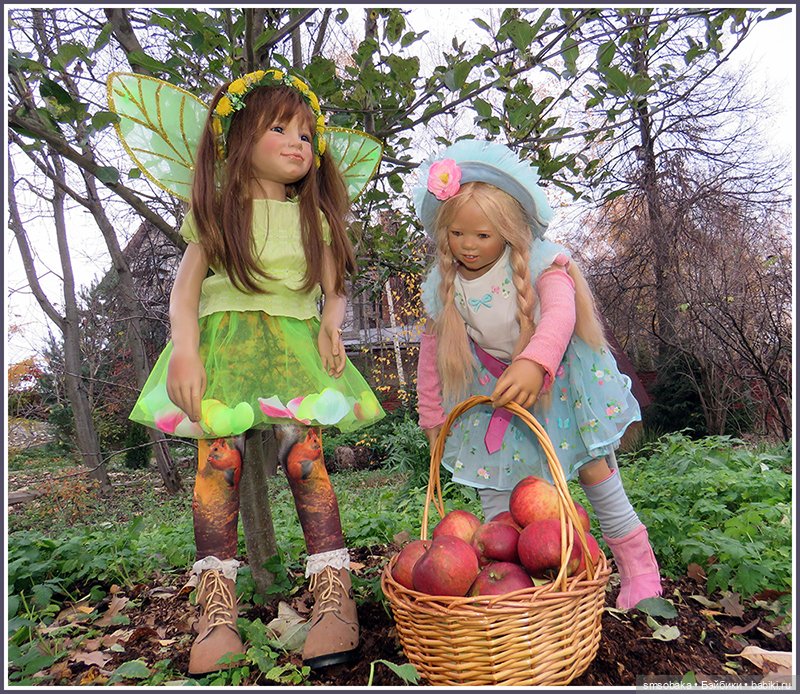 Куколки-цветочки у меня в садочке! Юбилей 9 лет на Бейбиках