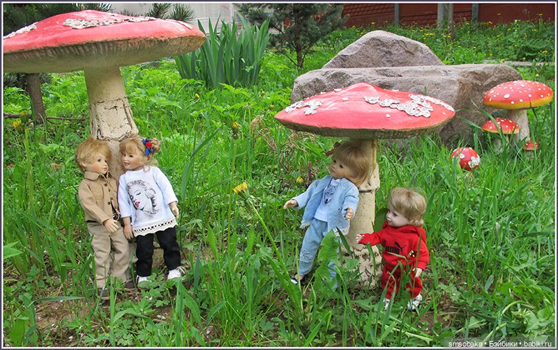 Куколки-цветочки у меня в садочке! Юбилей 9 лет на Бейбиках