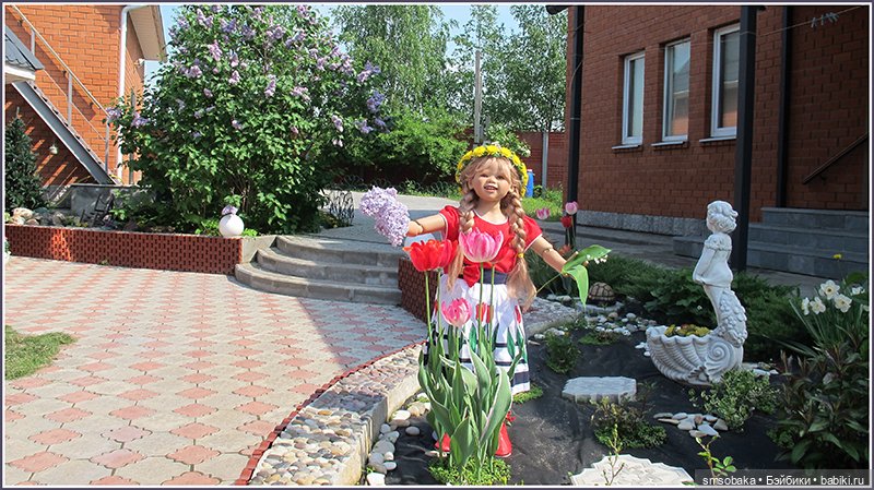 Куколки-цветочки у меня в садочке! Юбилей 9 лет на Бейбиках