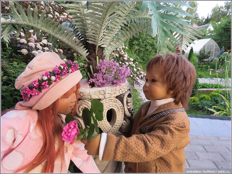 Куколки-цветочки у меня в садочке! Юбилей 9 лет на Бейбиках