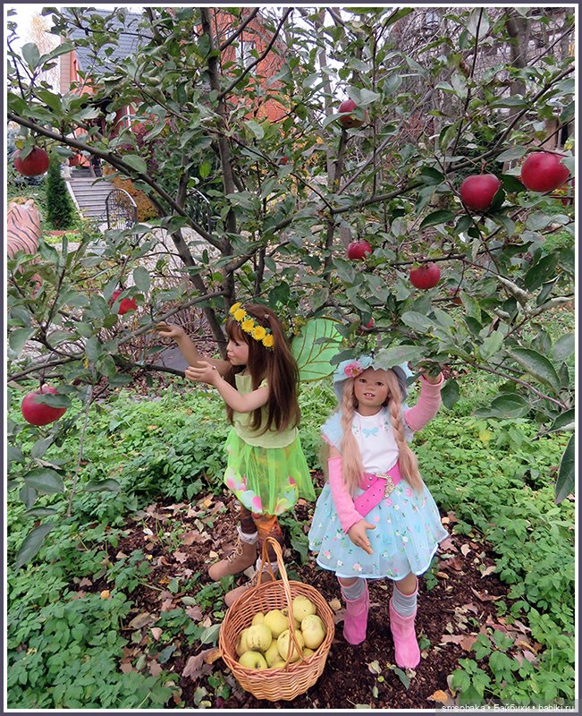 Куколки-цветочки у меня в садочке! Юбилей 9 лет на Бейбиках