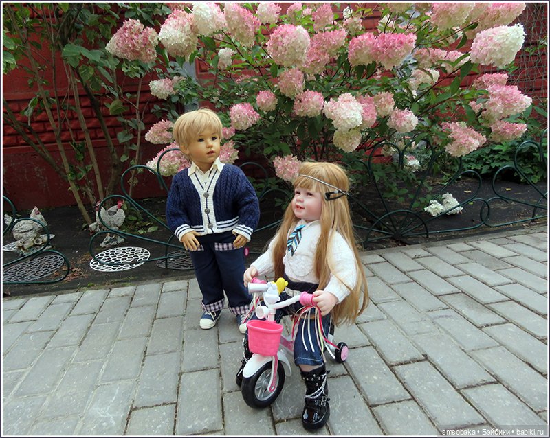 Куколки-цветочки у меня в садочке! Юбилей 9 лет на Бейбиках