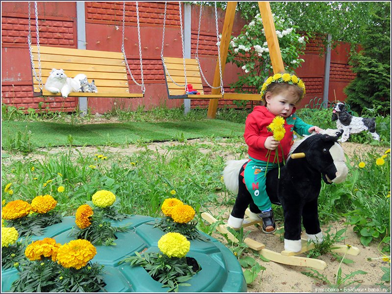 Куколки-цветочки у меня в садочке! Юбилей 9 лет на Бейбиках