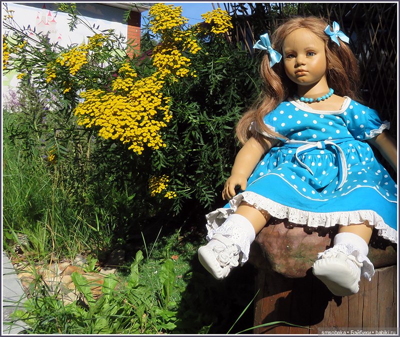 Куколки-цветочки у меня в садочке! Юбилей 9 лет на Бейбиках