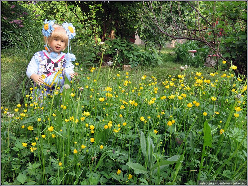 Куколки-цветочки у меня в садочке! Юбилей 9 лет на Бейбиках