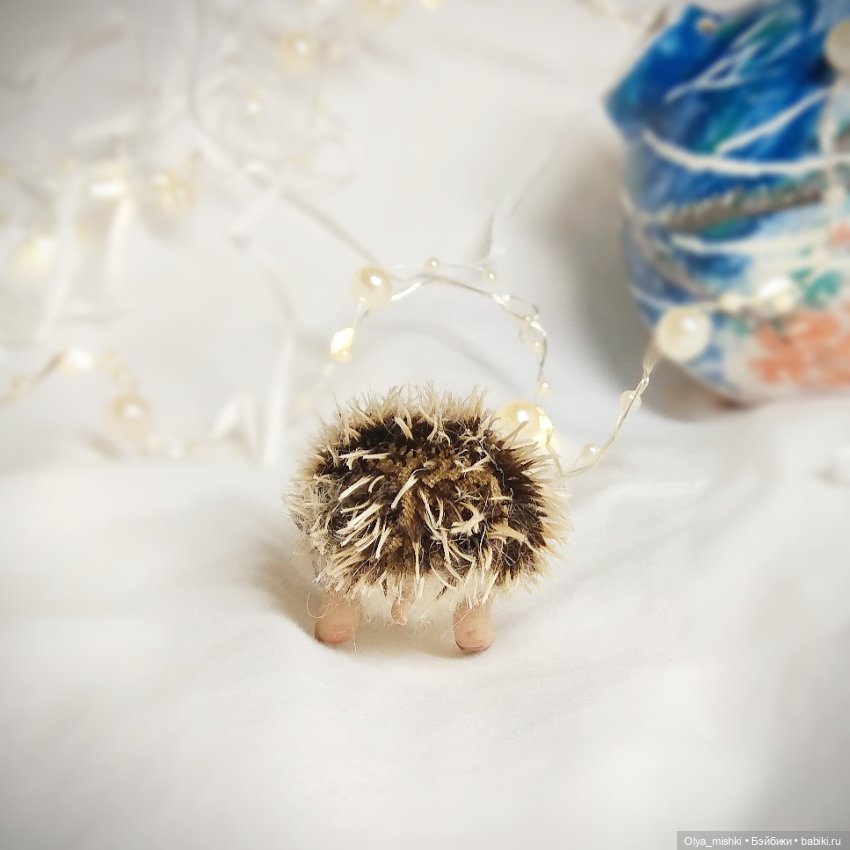 Валяные игрушки из шерсти: сухое валяние (фото 9)