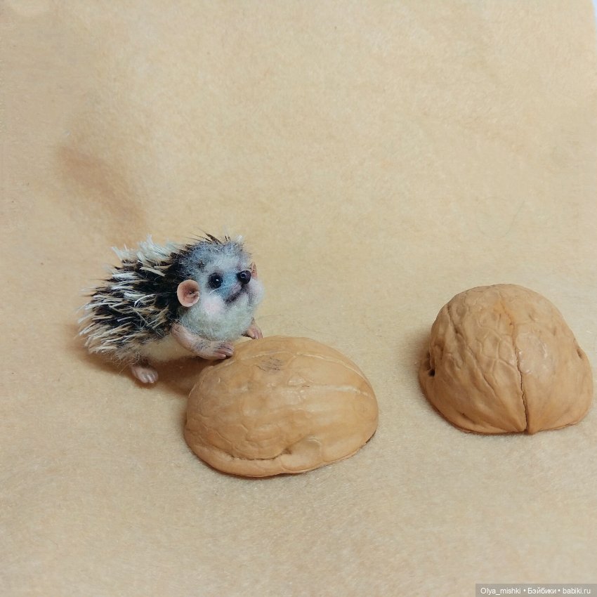 Валяные игрушки из шерсти: сухое валяние (фото 3)