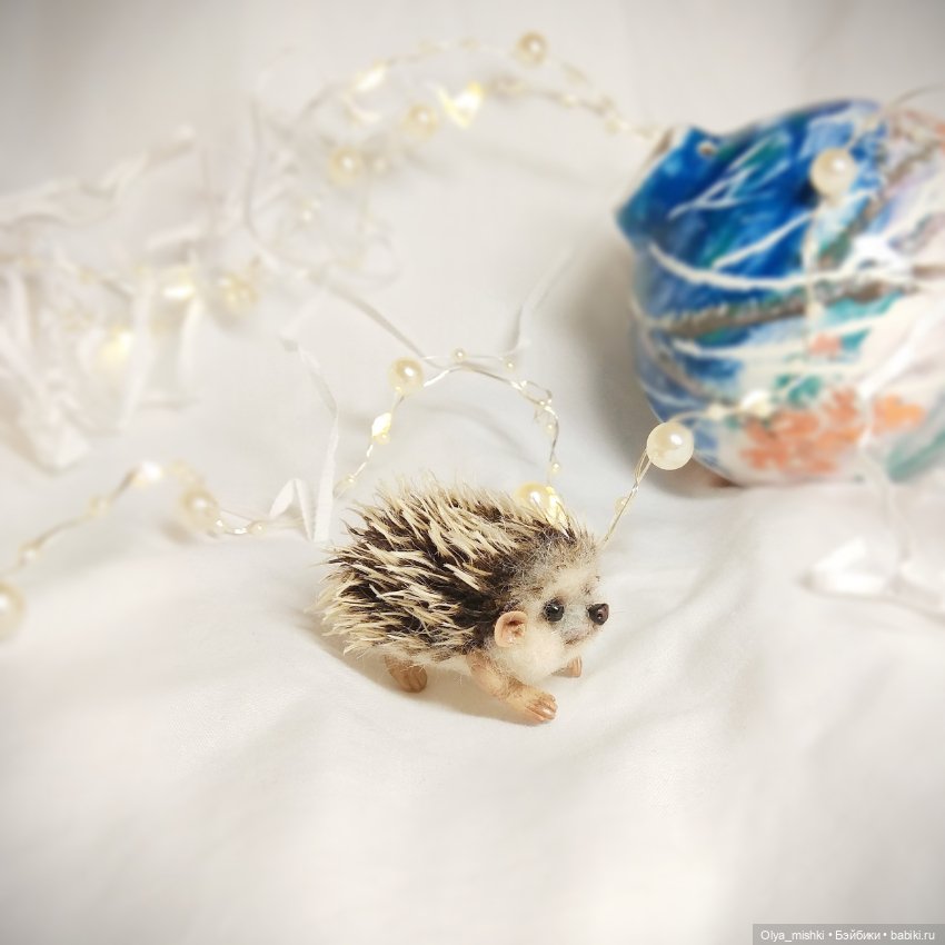 Валяные игрушки из шерсти: сухое валяние (фото 8)