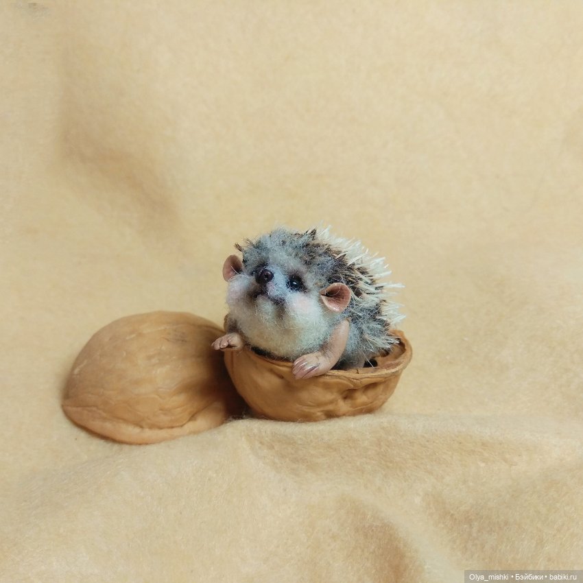 Валяные игрушки из шерсти: сухое валяние (фото 6)