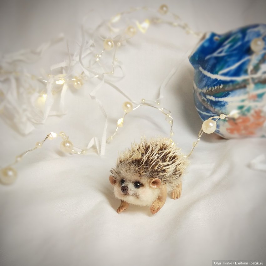 Валяные игрушки из шерсти: сухое валяние (фото 7)