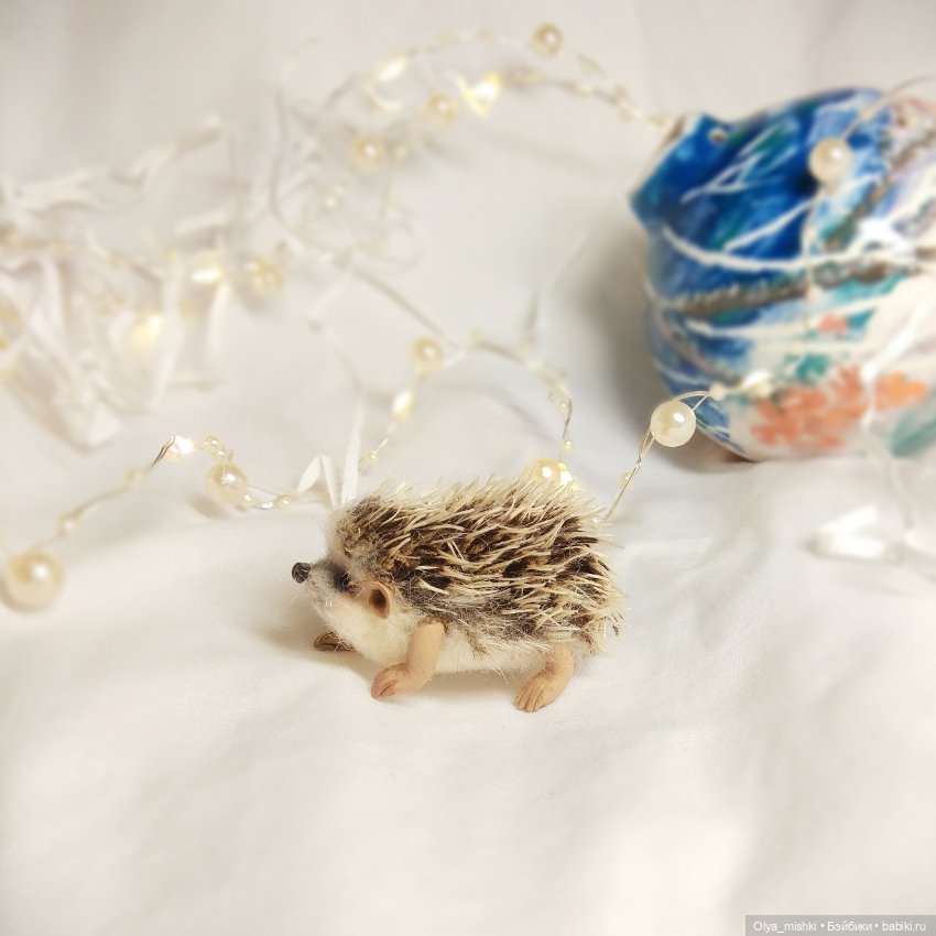 Валяные игрушки из шерсти: сухое валяние (фото 10)