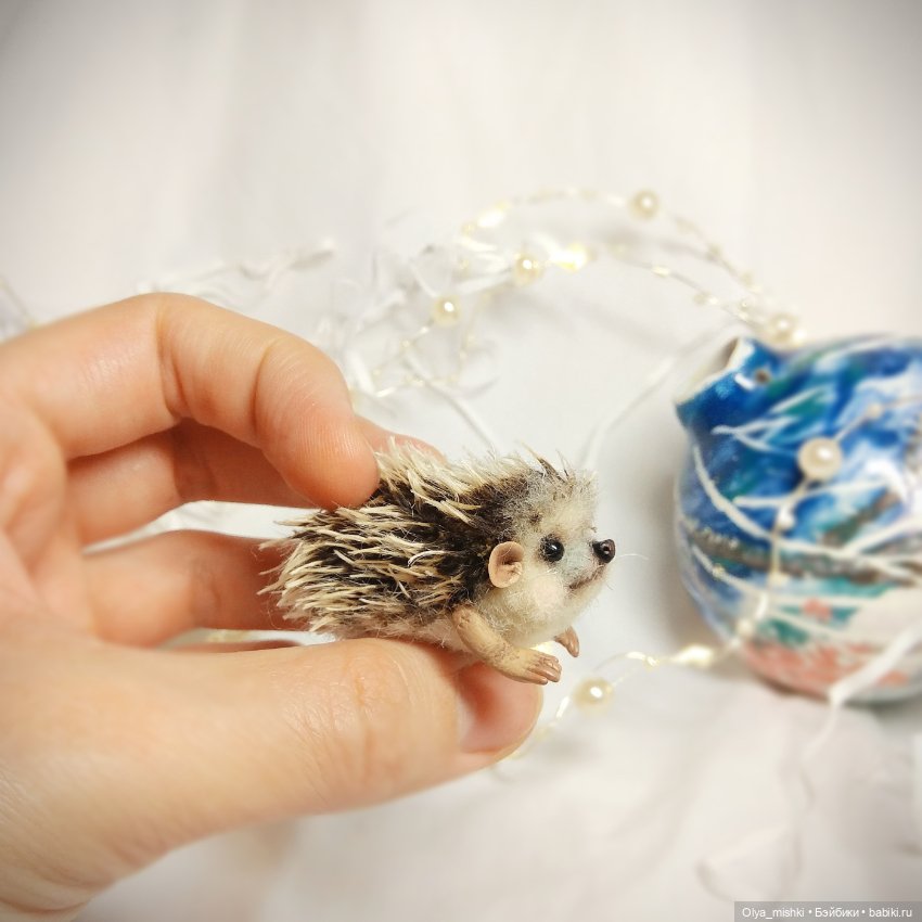 Валяные игрушки из шерсти: сухое валяние