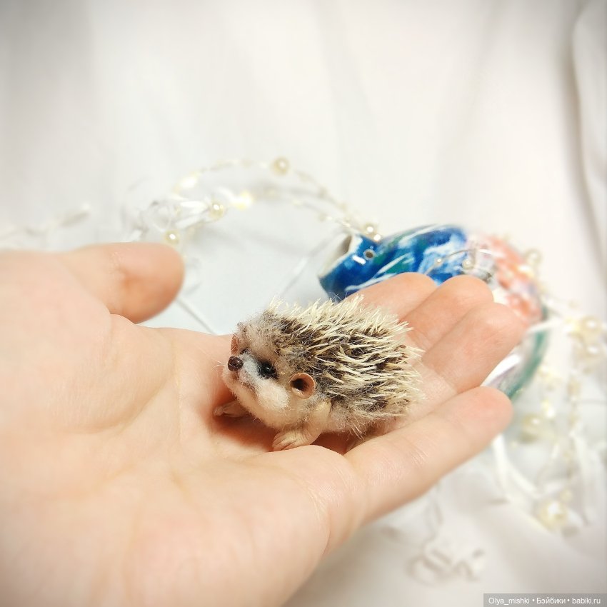 Валяные игрушки из шерсти: сухое валяние