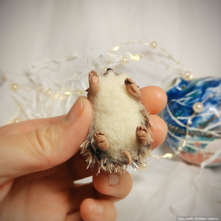 Валяные игрушки из шерсти: сухое валяние