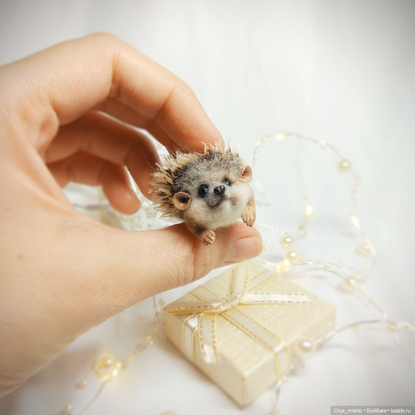 Валяные игрушки из шерсти: сухое валяние