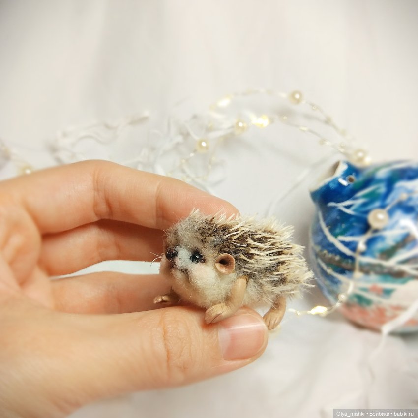 Валяные игрушки из шерсти: сухое валяние