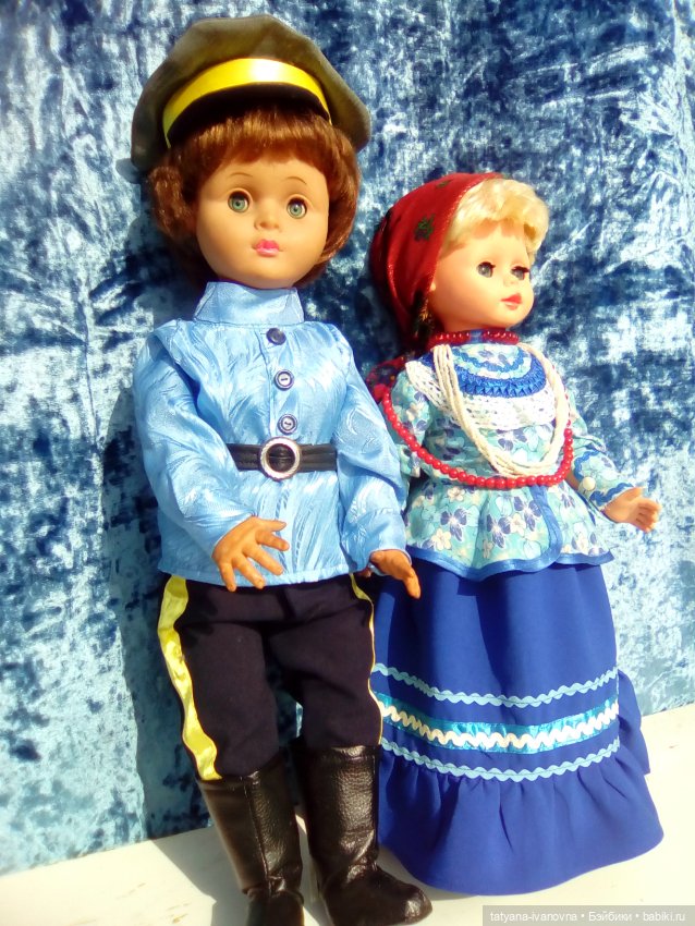 Куклы в костюмах народов Забайкальского края Улётовского района .(Казаки ) 1часть (фото 4)