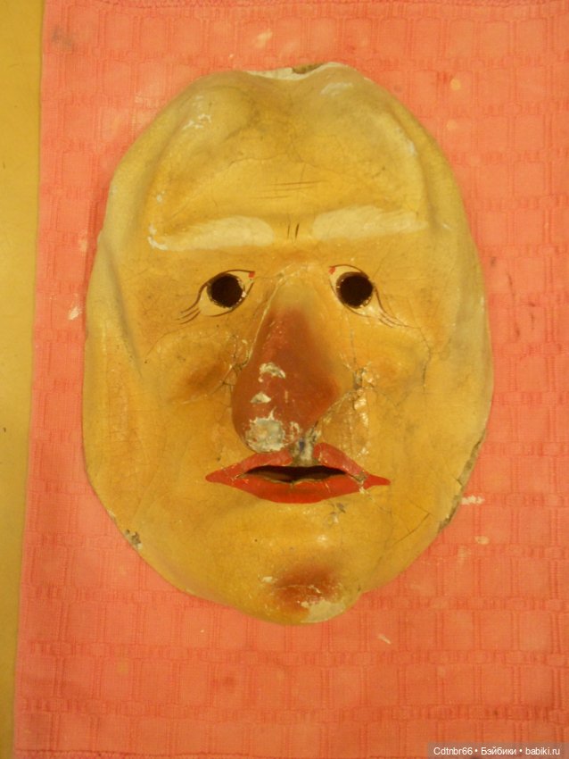 Реставрация Новогодних старинных масок. Часть 1 (фото 4)