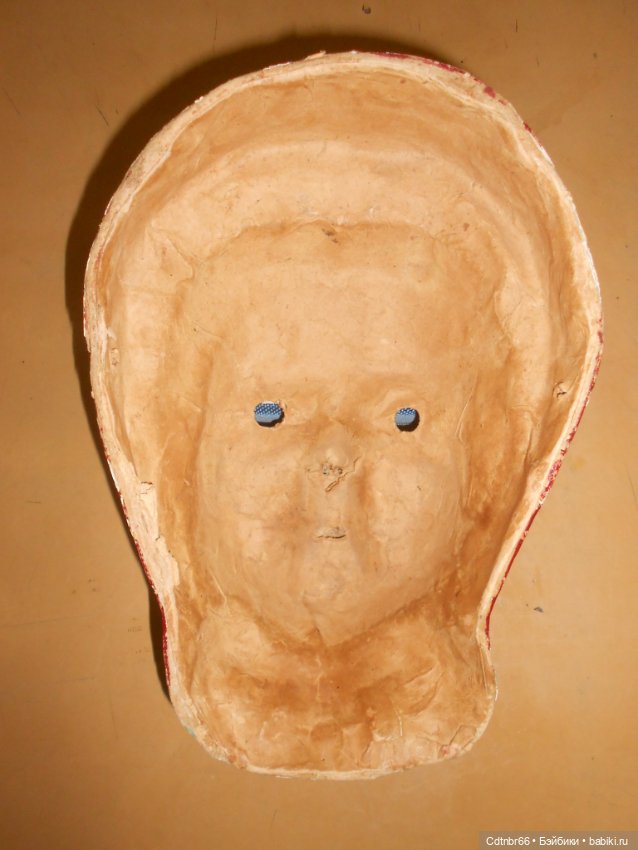 Реставрация Новогодних старинных масок. Часть 1