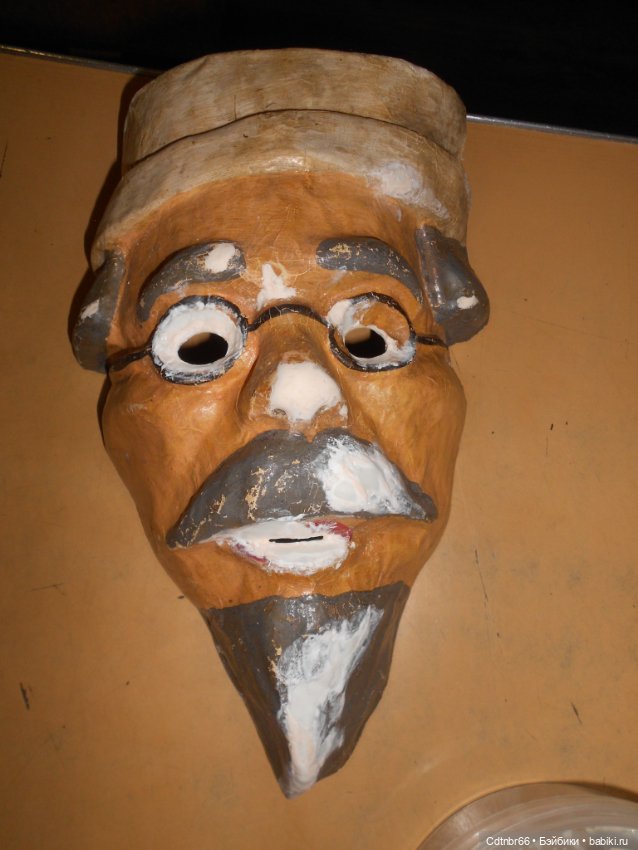 Реставрация Новогодних старинных масок. Часть 1 (фото 3)