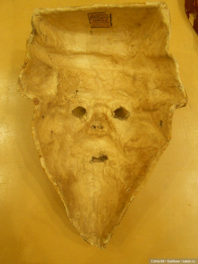 Реставрация Новогодних старинных масок. Часть 1 (фото 2)