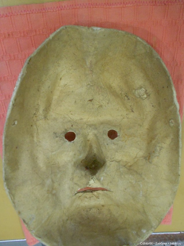 Реставрация Новогодних старинных масок. Часть 1 (фото 6)