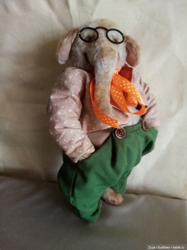 Удивительный слон — Авторские мишки Тедди и друзья: фото (фото 7)