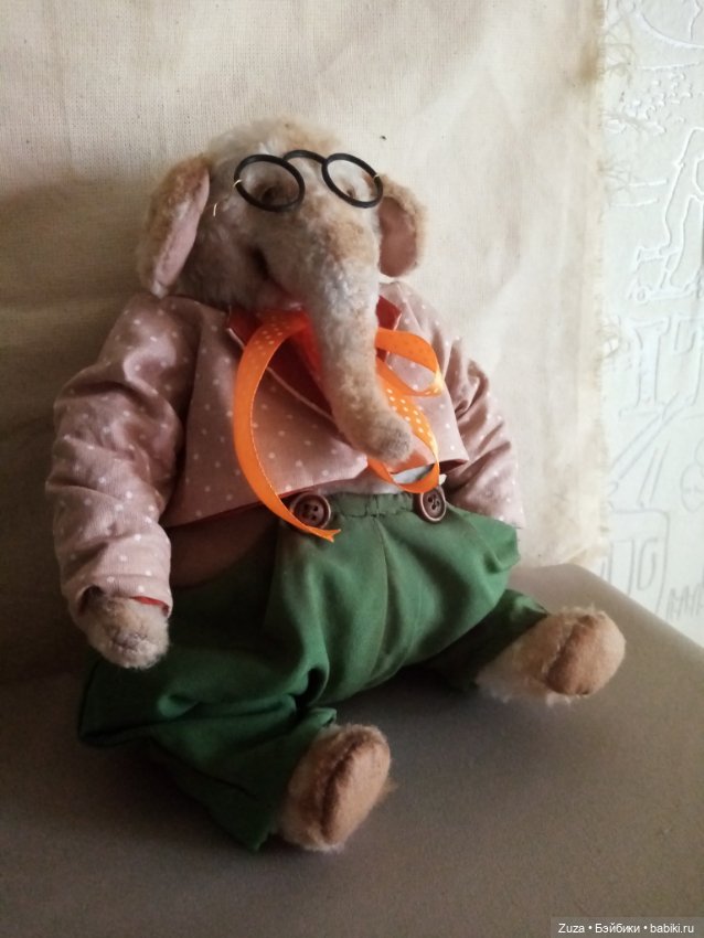 Удивительный слон — Авторские мишки Тедди и друзья: фото