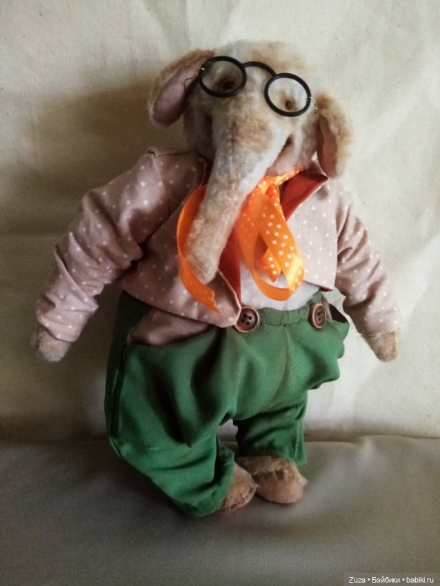 Удивительный слон — Авторские мишки Тедди и друзья: фото (фото 6)