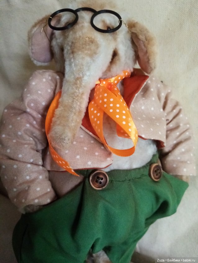 Удивительный слон — Авторские мишки Тедди и друзья: фото (фото 8)