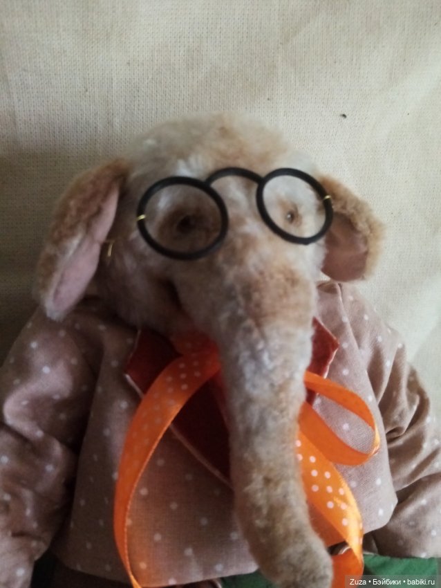 Удивительный слон — Авторские мишки Тедди и друзья: фото (фото 3)