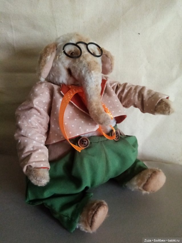 Удивительный слон — Авторские мишки Тедди и друзья: фото (фото 5)