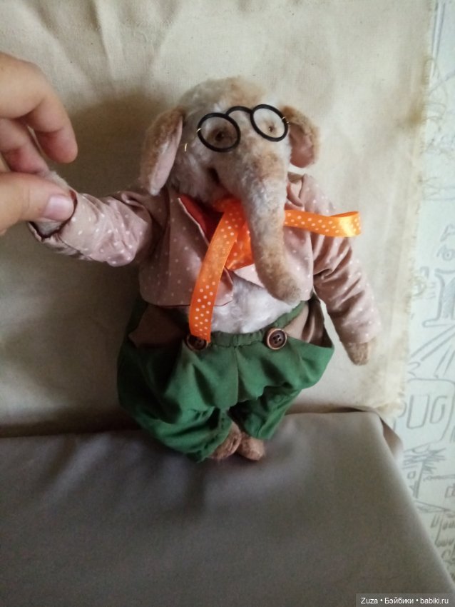 Удивительный слон — Авторские мишки Тедди и друзья: фото (фото 10)