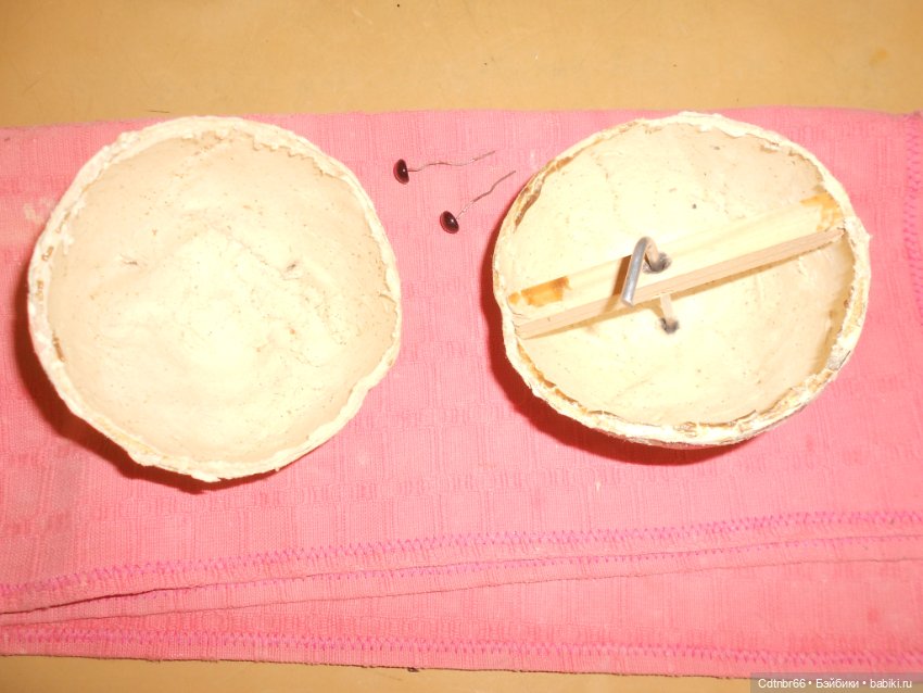 Реставрация Новогодних старинных масок. Финал