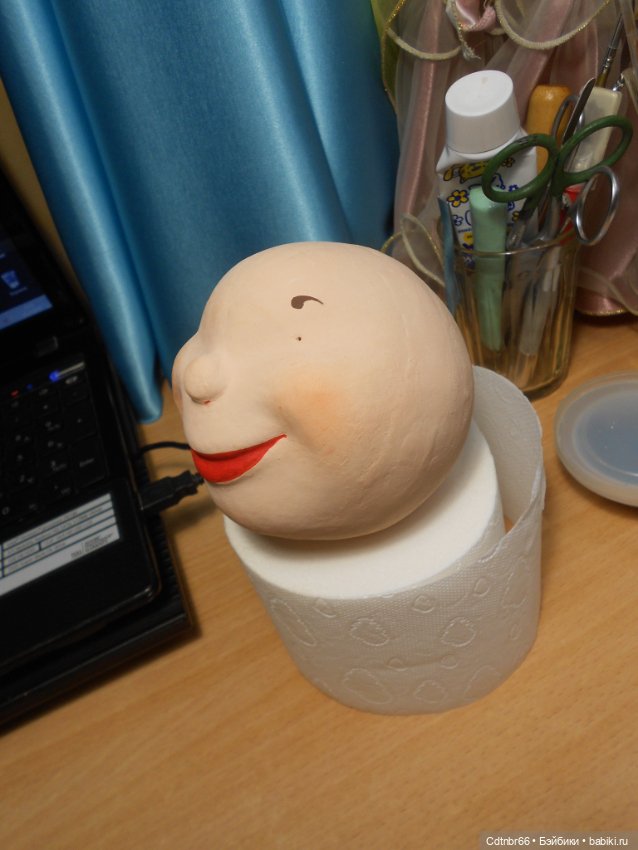 Реставрация Новогодних старинных масок. Финал