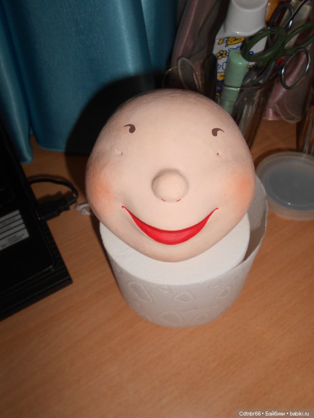 Реставрация Новогодних старинных масок. Финал