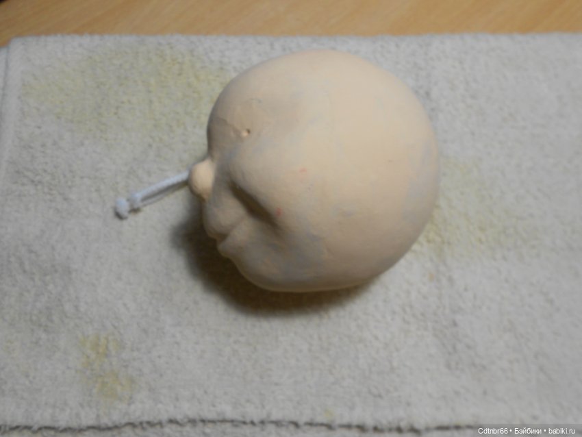 Реставрация Новогодних старинных масок. Финал