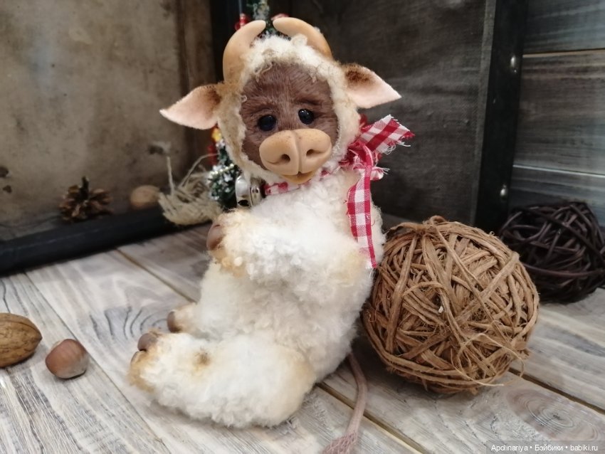 Bull teddy — Авторские мишки Тедди и друзья: фото