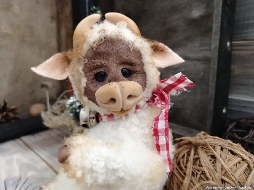 Bull teddy — Авторские мишки Тедди и друзья: фото