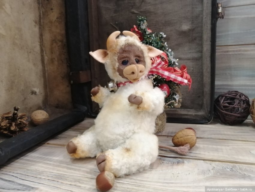 Bull teddy — Авторские мишки Тедди и друзья: фото