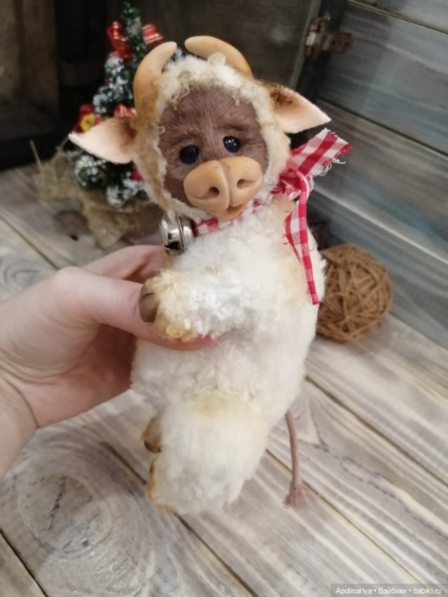 Bull teddy — Авторские мишки Тедди и друзья: фото (фото 2)