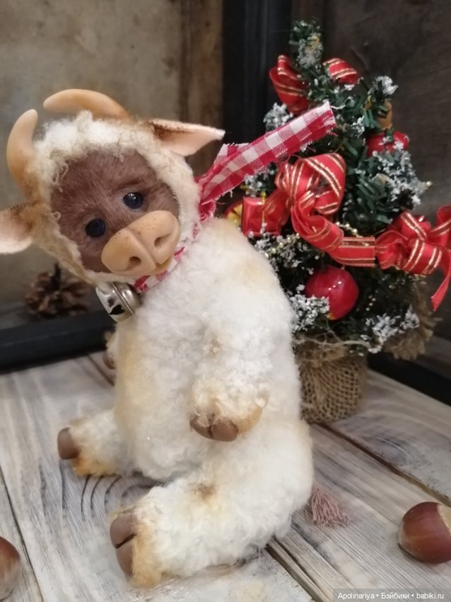 Bull teddy — Авторские мишки Тедди и друзья: фото