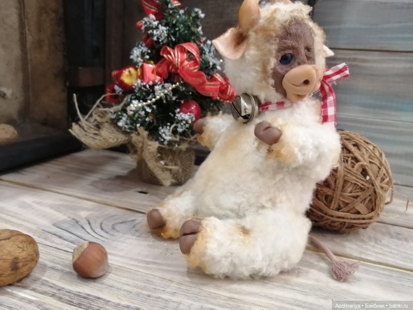 Bull teddy — Авторские мишки Тедди и друзья: фото (фото 6)