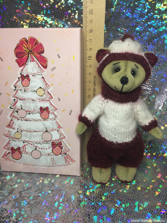 Подарки к Новому году — Авторские мишки Тедди и друзья: фото (фото 7)
