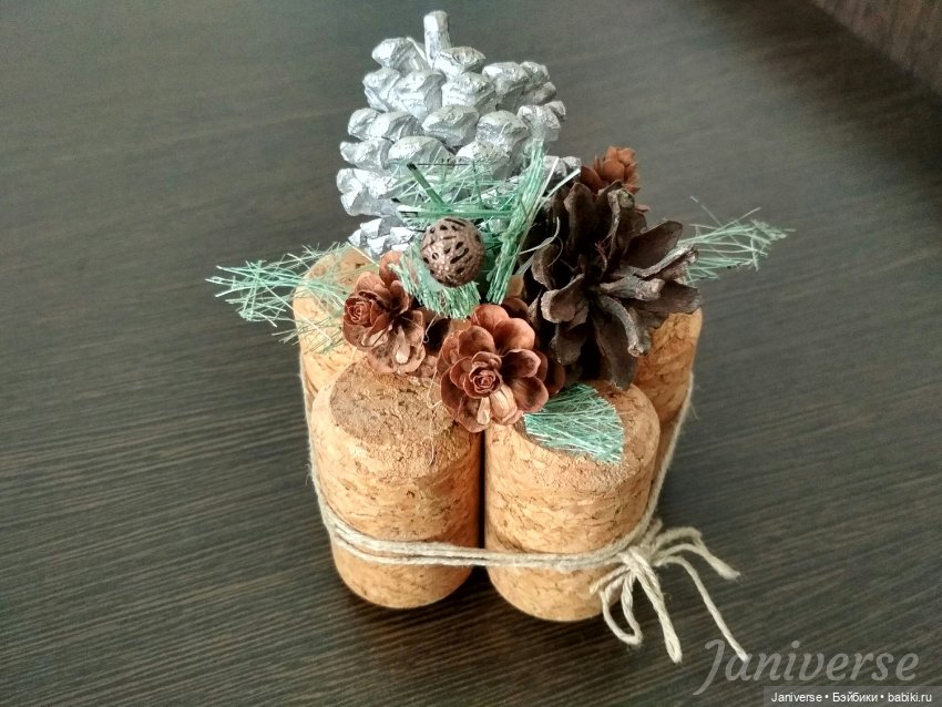 Рождественский веночек и мягкие ёлочные украшения в детский сад (фото 3)