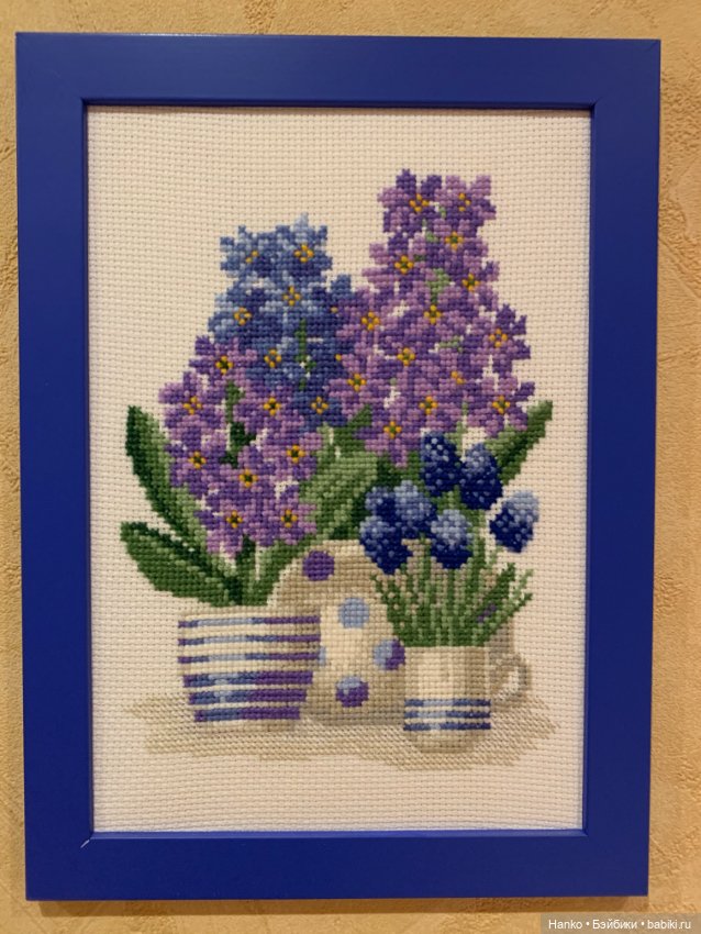 Яркий триптих — Вышивка крестиком (фото 2)