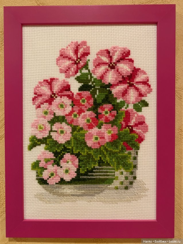 Яркий триптих — Вышивка крестиком