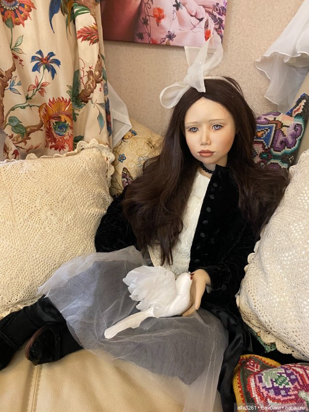 Вопрос по волосам — Куклы Christine Orange (Кристин Оранж): фарфор