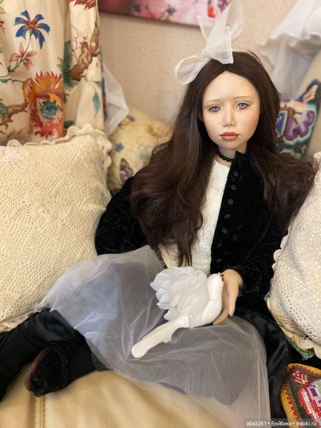 Вопрос по волосам — Куклы Christine Orange (Кристин Оранж): фарфор (фото 2)