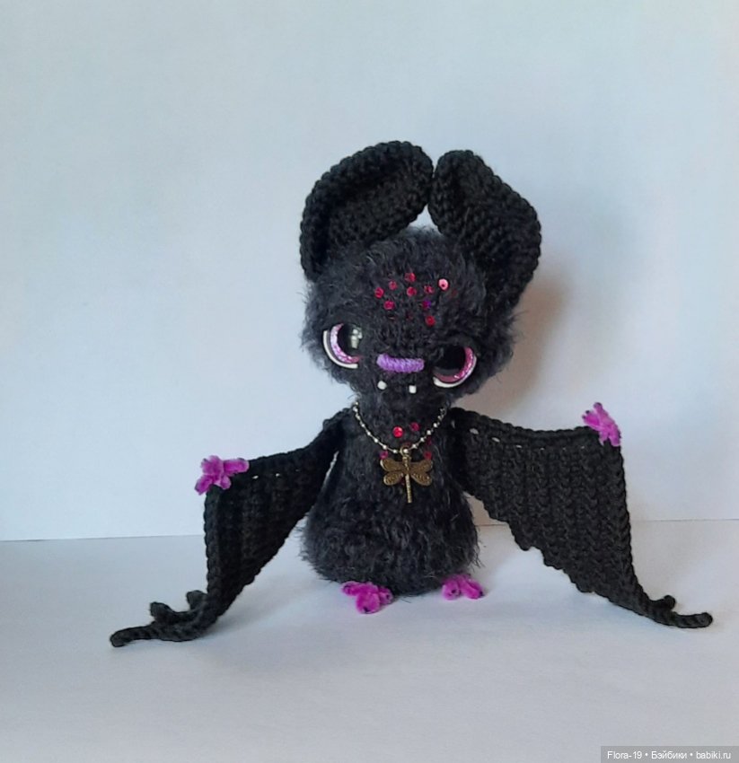 Мои Летучие мышата — Вязаные игрушки и амигуруми: крючком (фото 4)